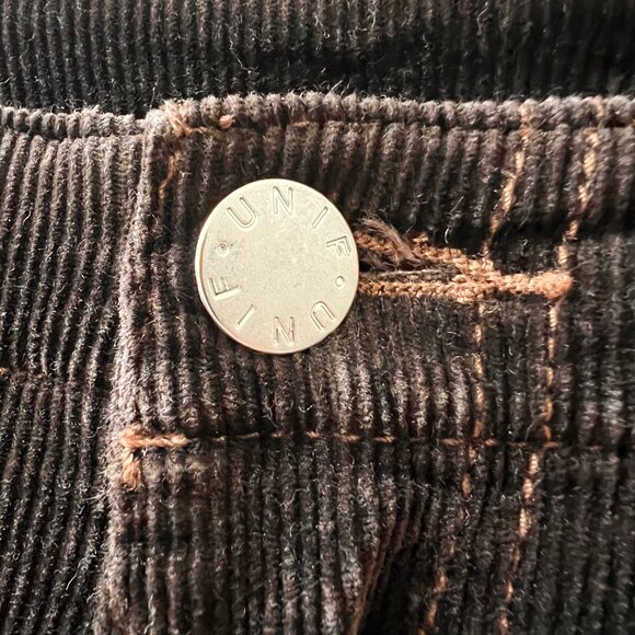 UNIF Hazel Corduroy Pants, Brown, 27 - Picture 4 of 6